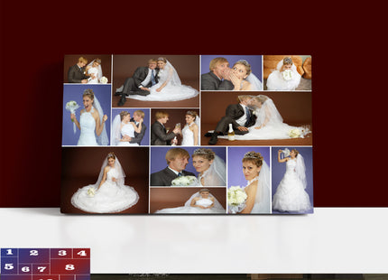 x13 Collage Panoramic Canvas Print {3e} (AOAY0097)