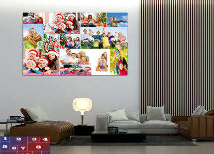 x13 Collage Panoramic Canvas Print {3e} (AOAY0097)