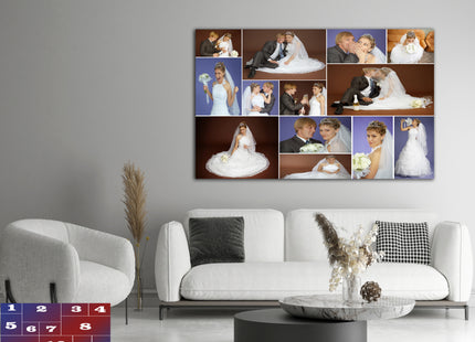 x13 Collage Panoramic Canvas Print {3e} (AOAY0097)