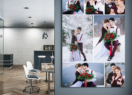 x7 Collage Portrait Canvas Print {N} (AOA0084)