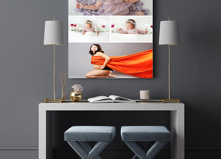 x4 Collage Portrait Canvas Print (AOA0076)
