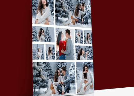 x11 Collage Portrait Canvas Print {M} (AOA0088)