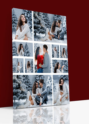 x11 Collage Portrait Canvas Print {M} (AOA0088)