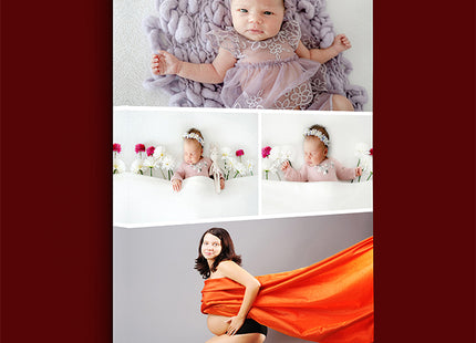 x4 Collage Portrait Canvas Print (AOA0076)