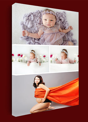 x4 Collage Portrait Canvas Print (AOA0076)