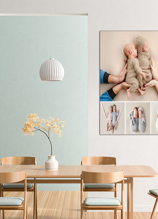 x4 Collage Portrait Canvas Print {R} (AOA0094)