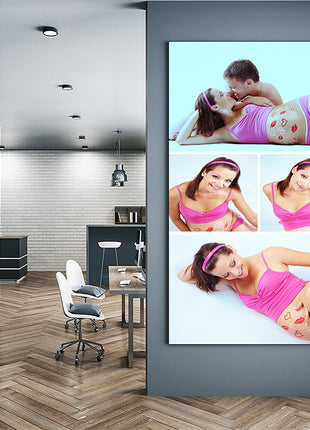 x4 Collage Portrait Canvas Print {M} (AOA0076)