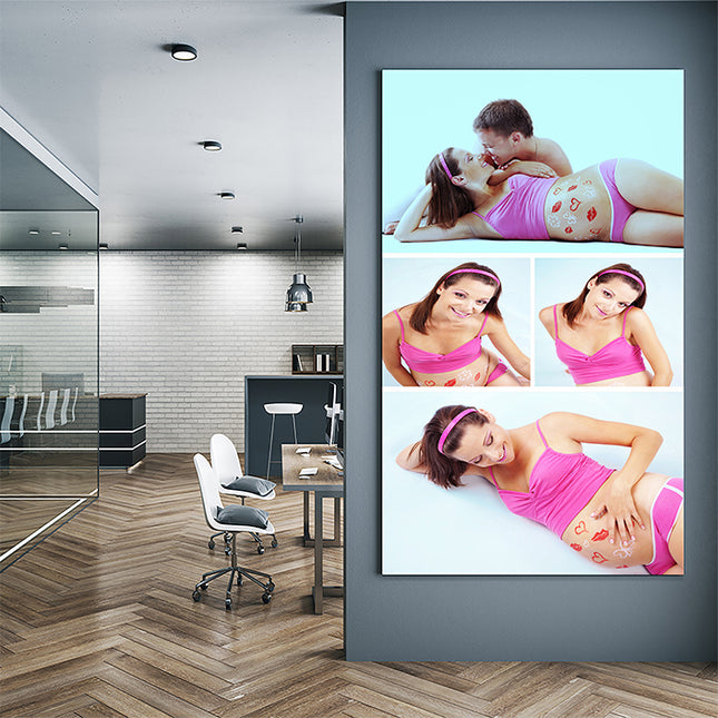 x4 Collage Portrait Canvas Print {M} (AOA0076)
