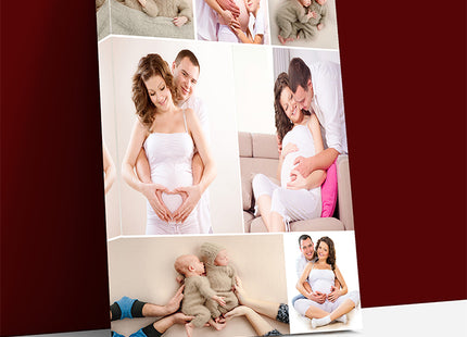 x7 Collage Portrait Canvas Print {M} (AOA0084)
