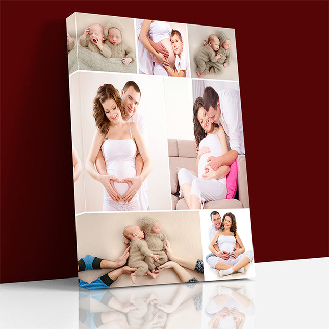 x7 Collage Portrait Canvas Print {M} (AOA0084)