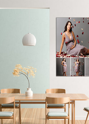 x4 Collage Portrait Canvas Print {R} (AOA0094)