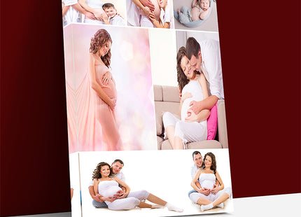 x7 Collage Portrait Canvas Print {R} (AOA0084)