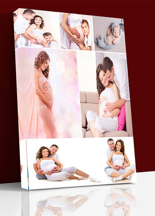 x7 Collage Portrait Canvas Print {R} (AOA0084)