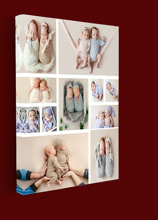 x11 Collage Portrait Canvas Print {R} (AOA0088)