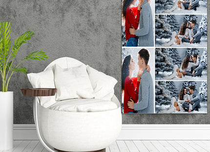 x6 Collage Portrait Canvas Print {N} (AOA0091)