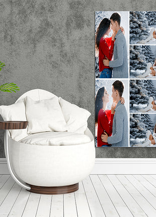 x6 Collage Portrait Canvas Print {N} (AOA0091)