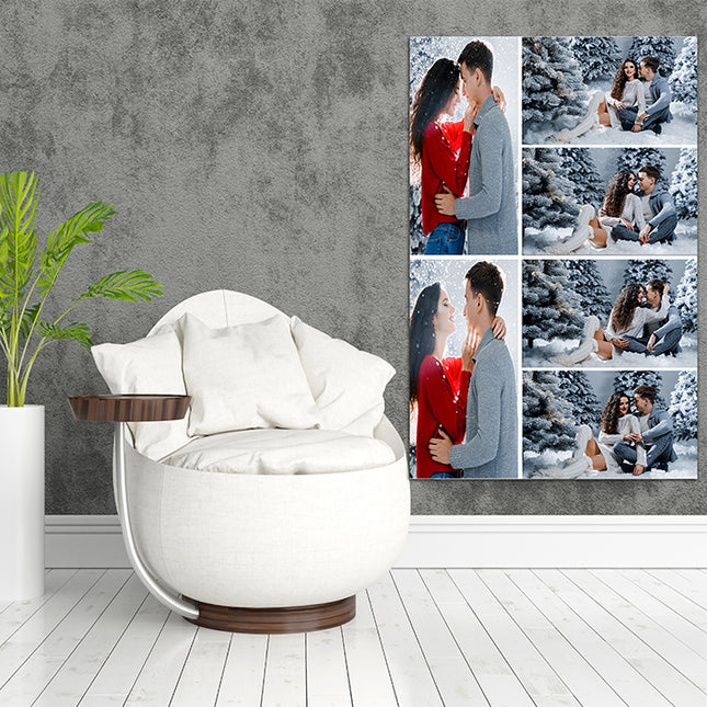 x6 Collage Portrait Canvas Print {N} (AOA0091)