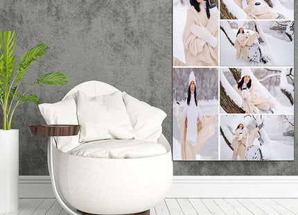 x6 Collage Portrait Canvas Print {R} (AOA0091)
