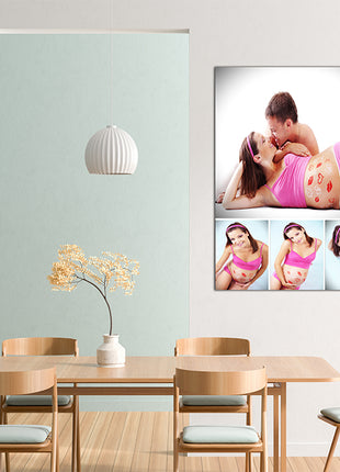 x4 Collage Portrait Canvas Print {R} (AOA0094)