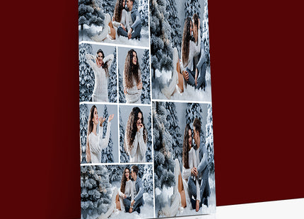 x8 Collage Portrait Canvas Print {N} (AOA0093)