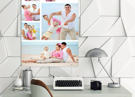 x7 Collage Portrait Canvas Print {N} (AOA0081)