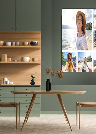 x6 Collage Portrait Canvas Print {R} (AOA0090)