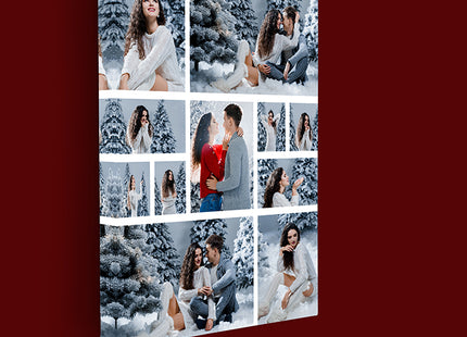 x11 Collage Portrait Canvas Print {N} (AOA0088)