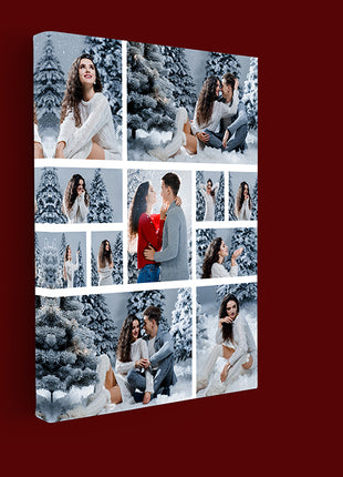 x11 Collage Portrait Canvas Print {N} (AOA0088)