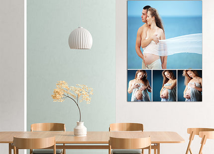 x4 Collage Portrait Canvas Print {M} (AOA0094)
