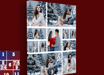 x11 Collage Portrait Canvas Print  (AOA0089)