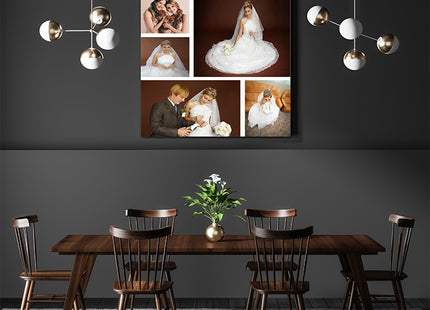 x8 Collage Portrait Canvas Print {R} (AOA0082)