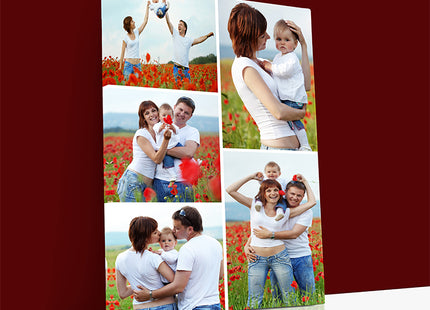 x5 Collage Portrait Canvas Print {M} (AOA0077)