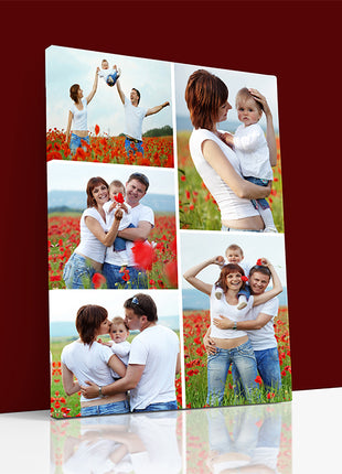 x5 Collage Portrait Canvas Print {M} (AOA0077)