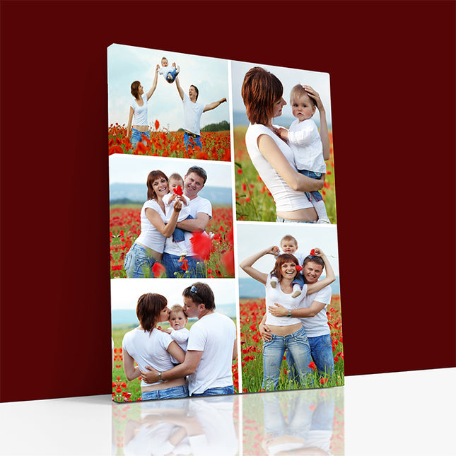 x5 Collage Portrait Canvas Print {M} (AOA0077)