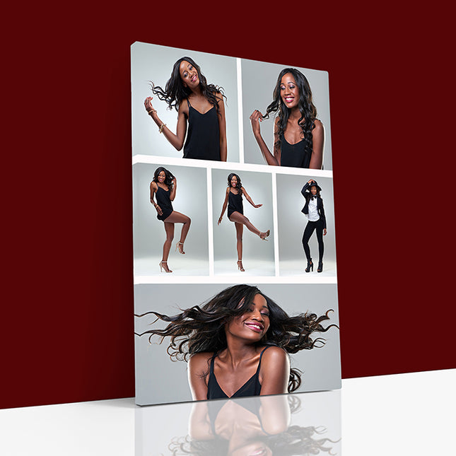 x6 Collage Portrait Canvas Print {M} (AOA0087)