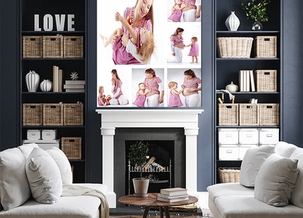 x6 Collage Portrait Canvas Print {M} (AOA0090)