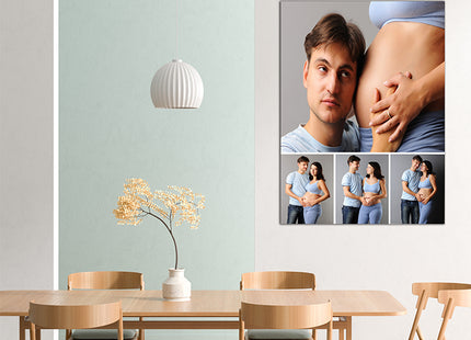 x4 Collage Portrait Canvas Print {M} (AOA0094)