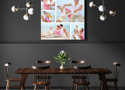 x8 Collage Portrait Canvas Print {R} (AOA0082)