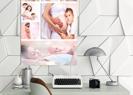 x7 Collage Portrait Canvas Print {R} (AOA0081)