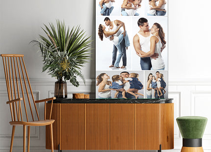 x7 Collage Portrait Canvas Print {N} (AOA0084)