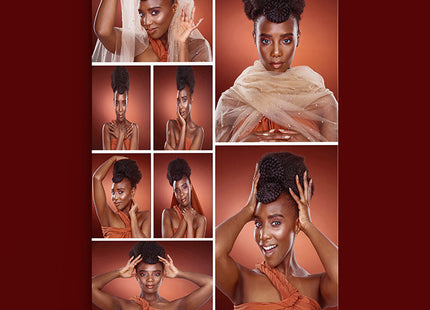 x8 Collage Portrait Canvas Print {N} (AOA0093)