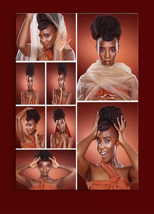 x8 Collage Portrait Canvas Print {N} (AOA0093)