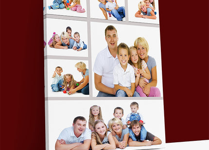 x7 Collage Portrait Canvas Print {N} (AOA0081)