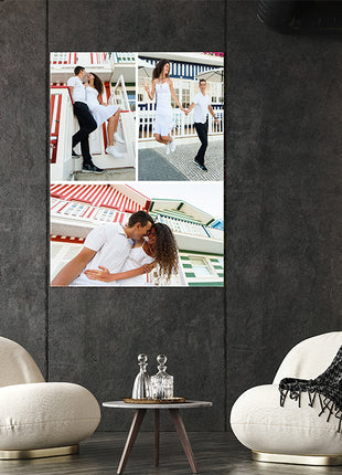 x3 Collage Portrait Canvas Print {N} (AOA0074)