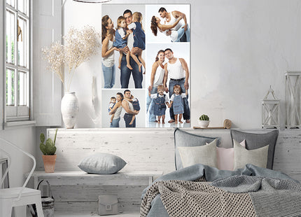 x4 Collage Portrait Canvas Print {M} (AOA0079)