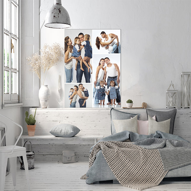 x4 Collage Portrait Canvas Print {M} (AOA0079)