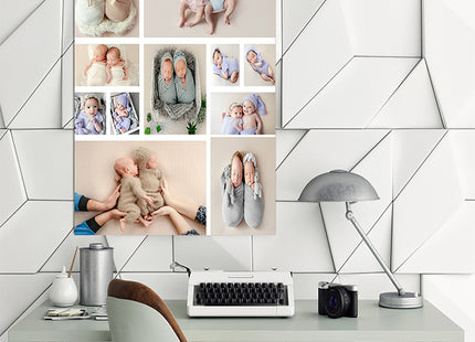 x11 Collage Portrait Canvas Print {M} (AOA0088)