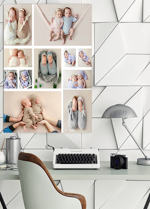 x11 Collage Portrait Canvas Print {M} (AOA0088)