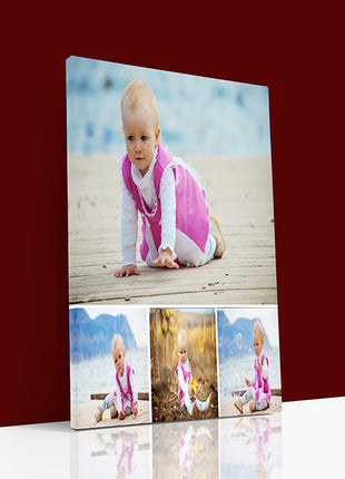 x4 Collage Portrait Canvas Print {M} (AOA0094)