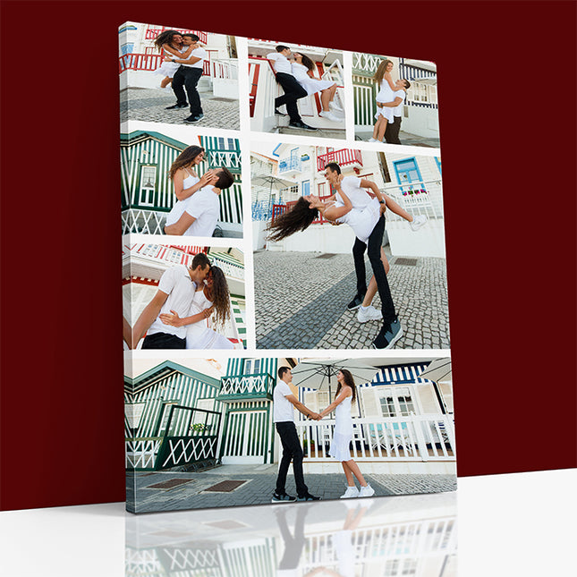 x7 Collage Portrait Canvas Print {R} (AOA0081)